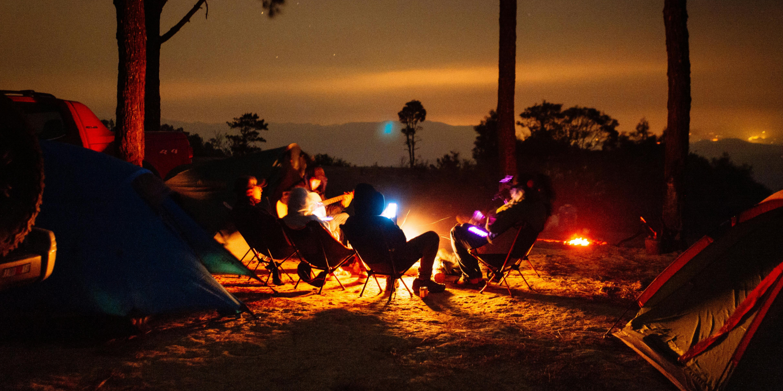 Festival camping