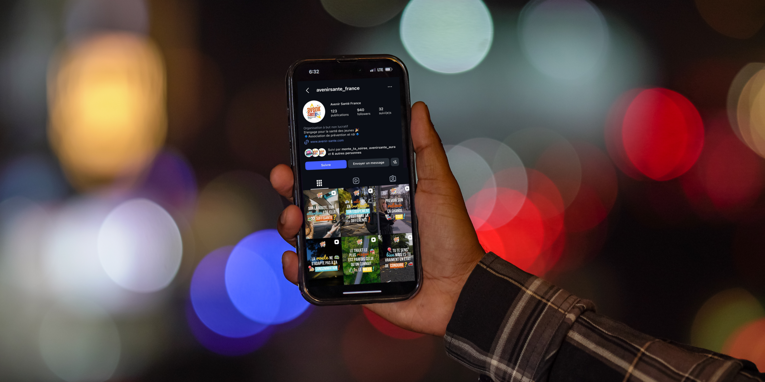 téléphone insta avenir santé